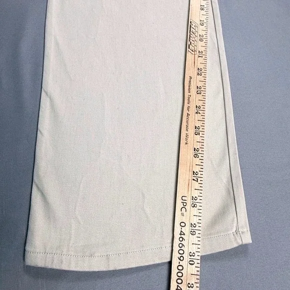 NWT Onward Reserve 5 Pocket Pants Khaki Straight Chino Microfiber Size 40x30 - Picture 7 of 9